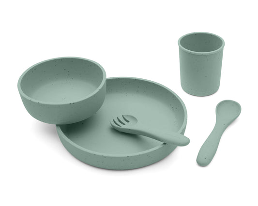 Feeding set 5 pcs Platinum Silicone Sage-Kikkaboo