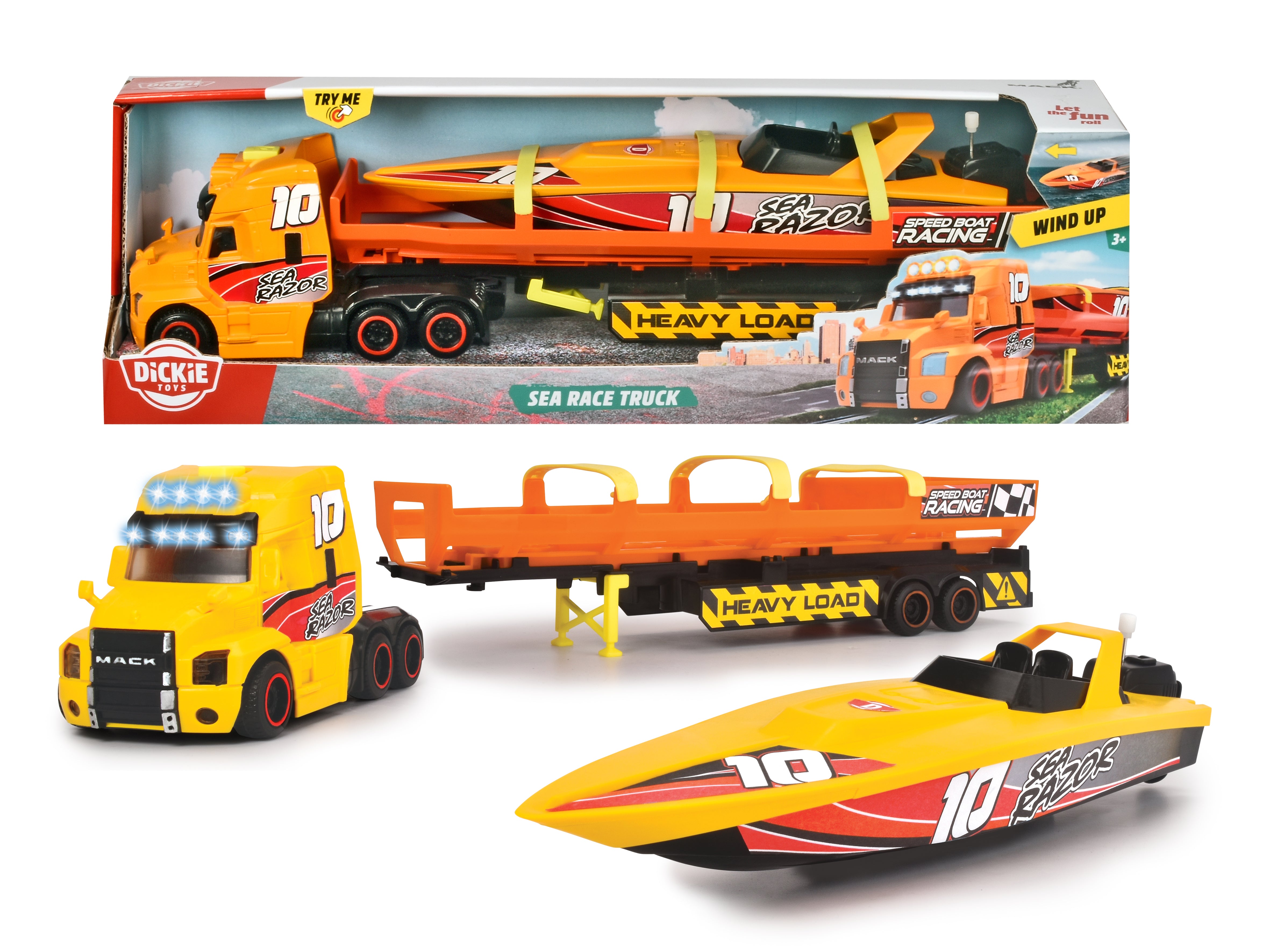 Dickie - Sea Race Truck – Little Wings