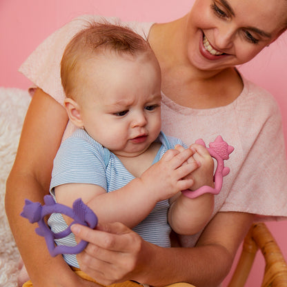 Wrist Teether - Peony