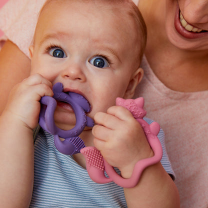 Wrist Teether - Peony