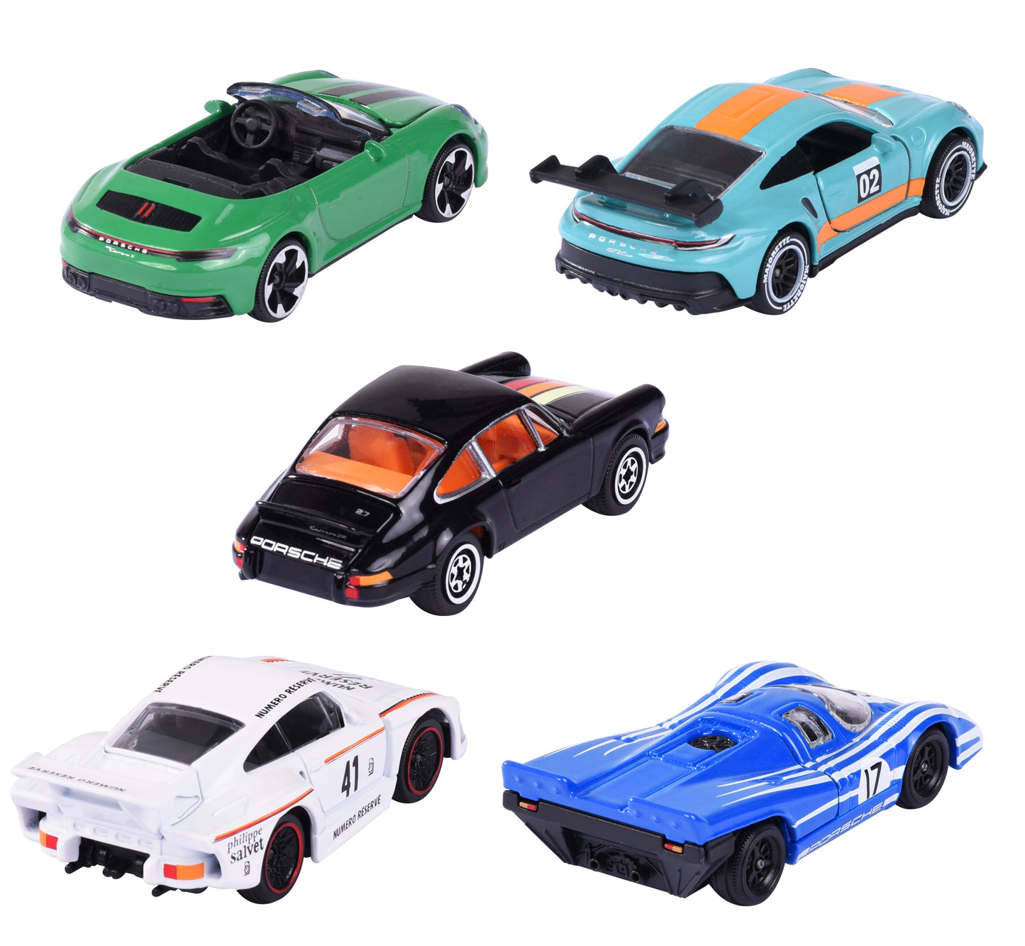 Majorette - Porsche 5 Pieces Giftpack