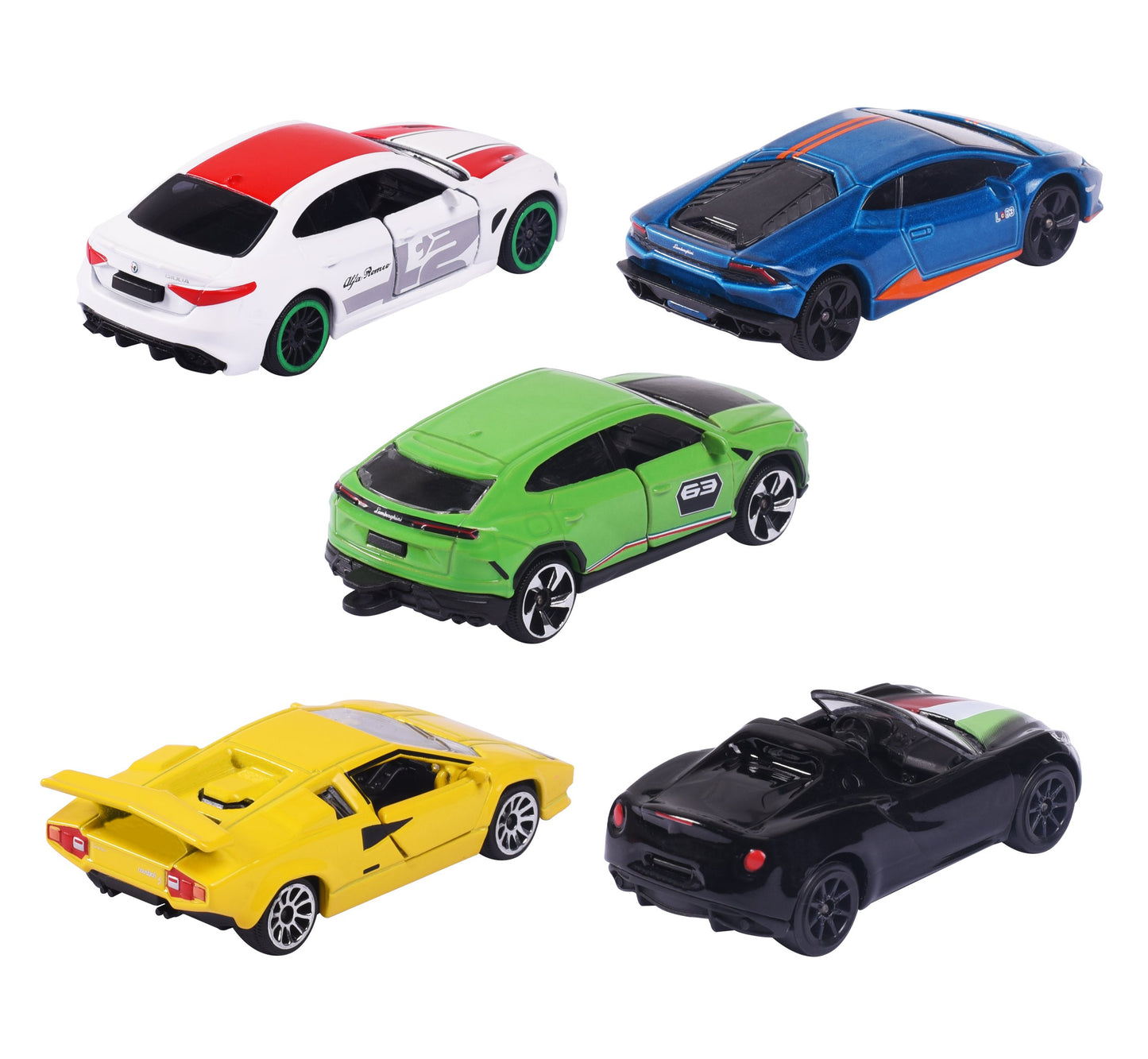 Majorette - Dream Cars Italy, 5 pieces giftpack