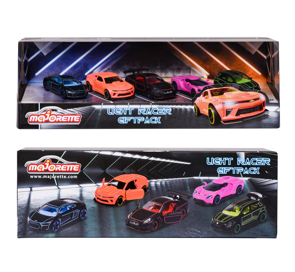 مجموعة  Light Racer مكونة من 5 مركبات 