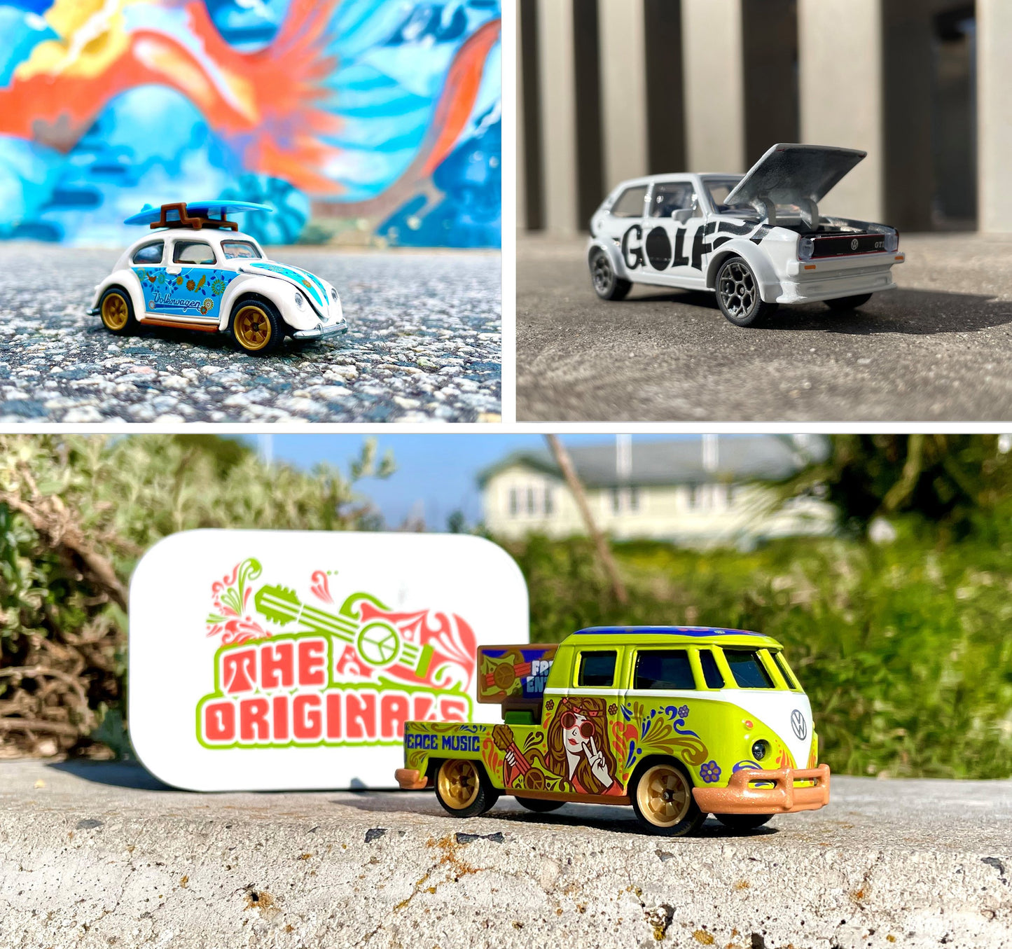 Majorette - VW the originals deluxe cars