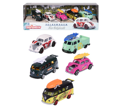 Majorette - VW the originals 5 pieces pack