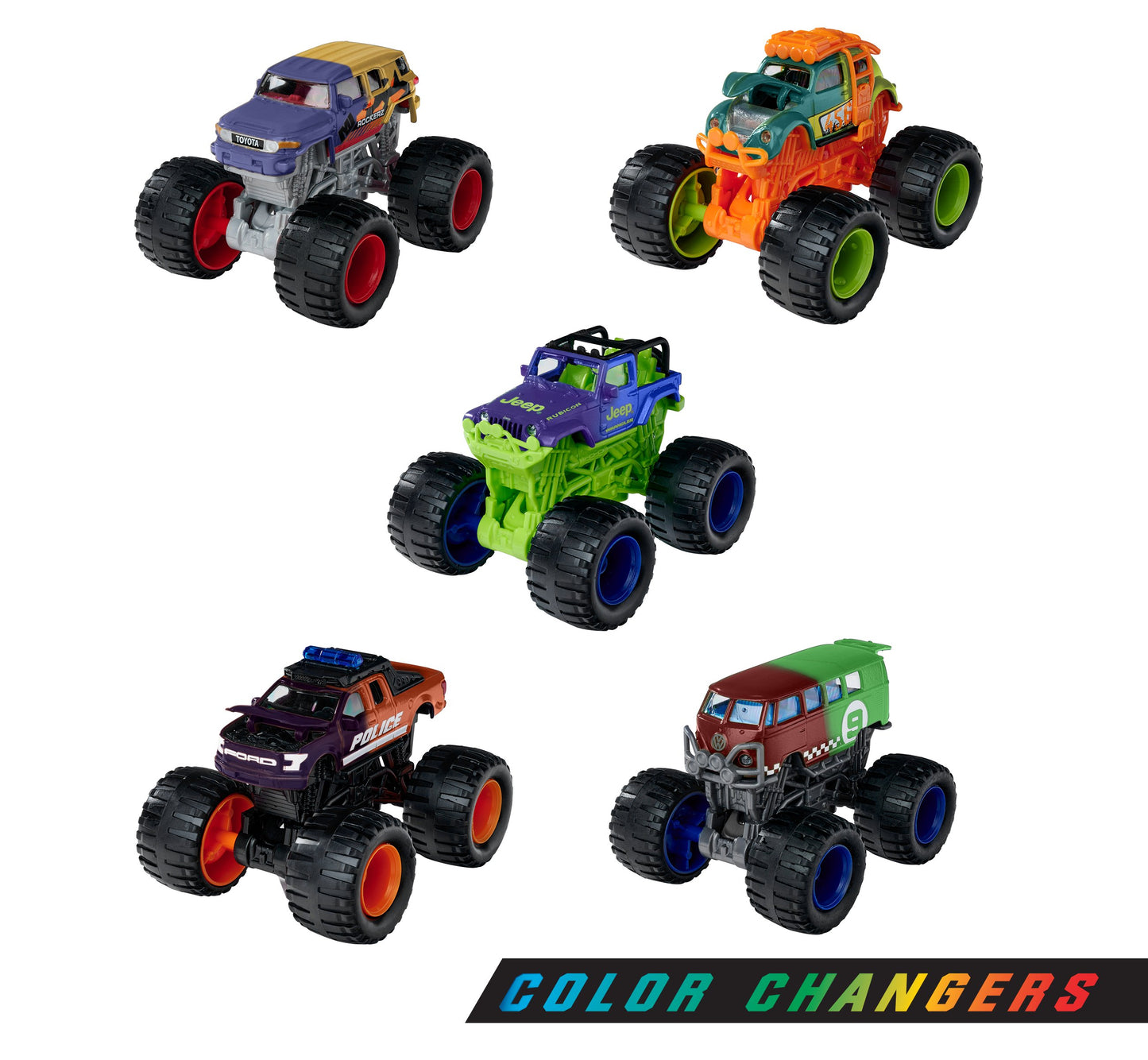 Majorette - Monster Rockerz Color Changers