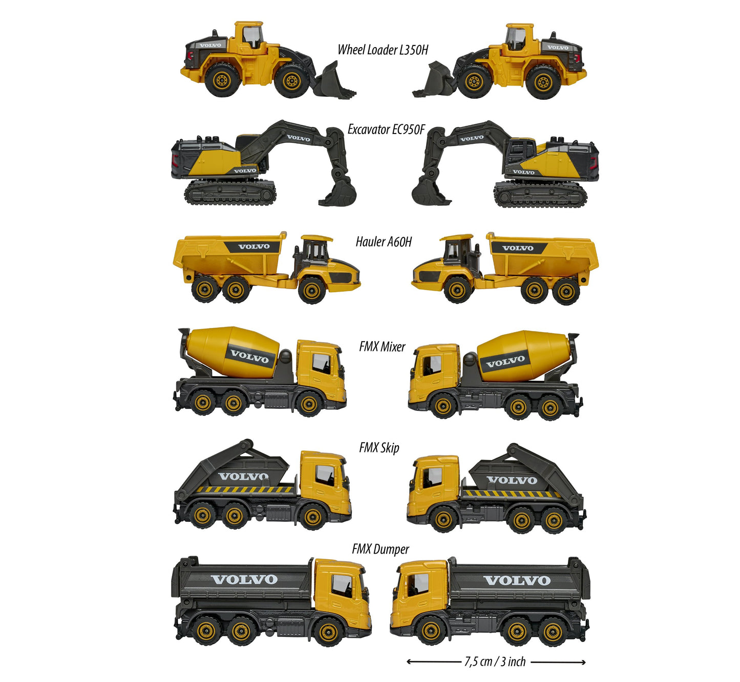 Majorette - Volvo Edition 1pc