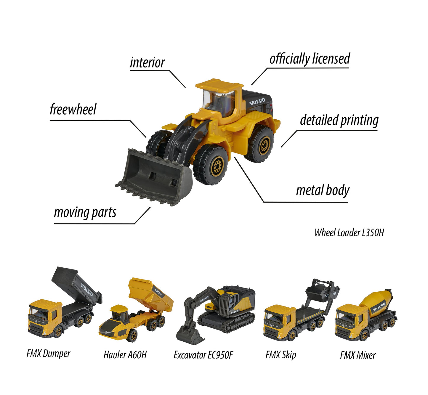 Majorette - Volvo Edition 1pc