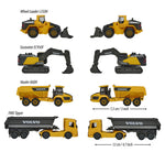 Majorette - Volvo 4 Pieces Giftpack
