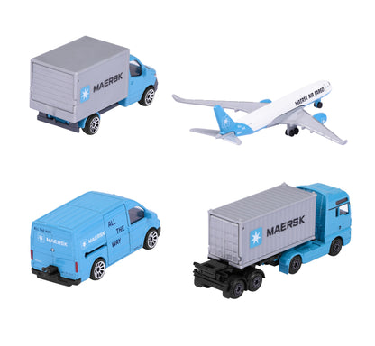 Majorette - Maersk 4 pieces giftpack