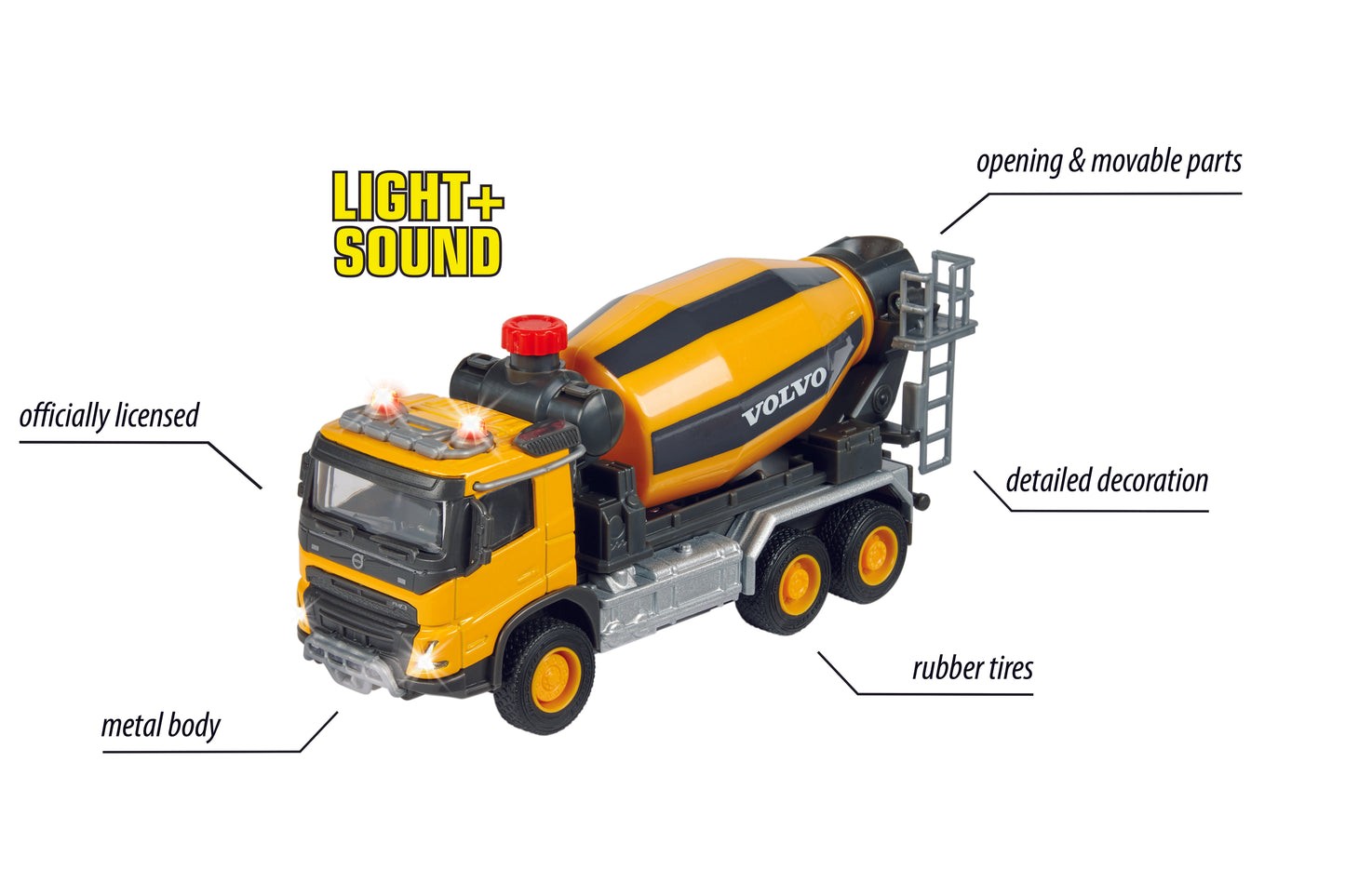 Majorette -Volvo Fmx Mixer