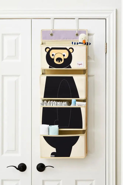 3 Sprouts - Hanging Wall Organizer - Bear