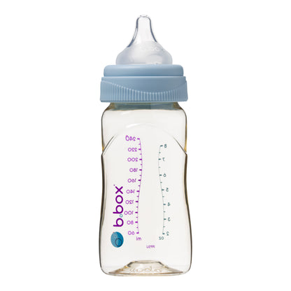 PPSU Baby Bottle - 240ml Lullaby Blue