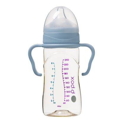 PPSU Baby Bottle - 240ml Lullaby Blue