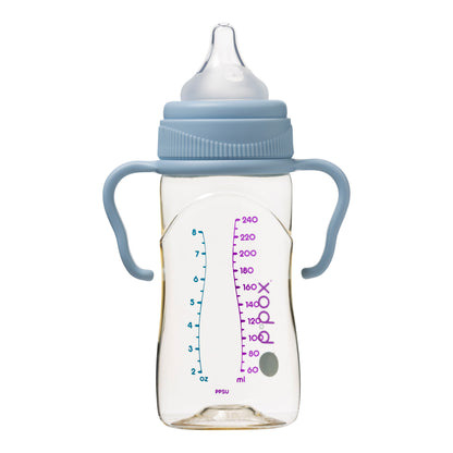 PPSU Baby Bottle - 240ml Lullaby Blue