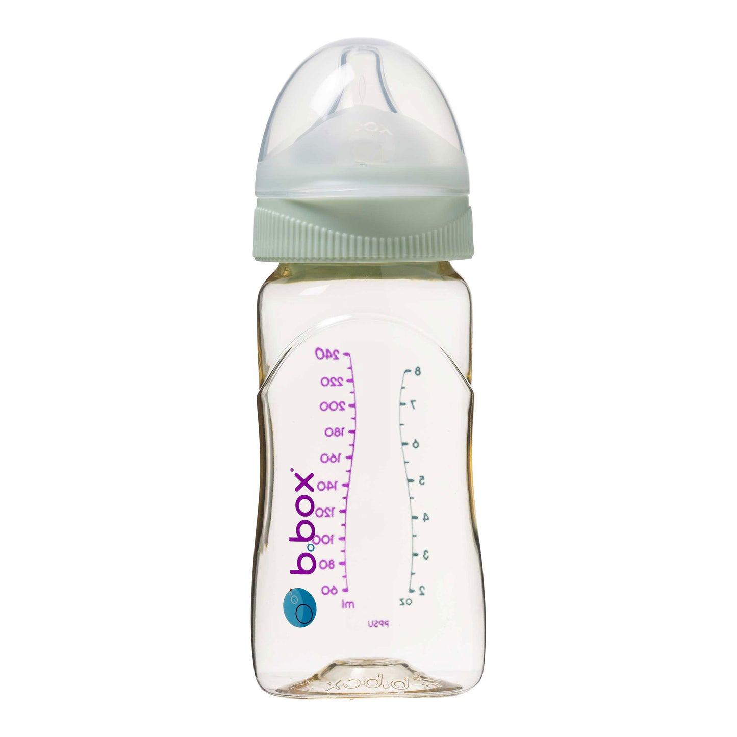 PPSU Baby Bottle - 240ml Sage