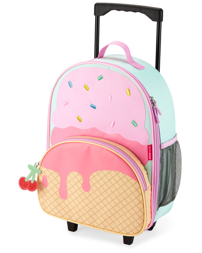 SkipHop -Spark Style Kids Rolling Luggage-Ice Cream