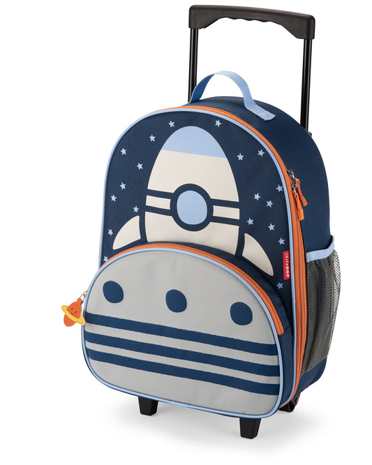 SkipHop -Spark Style Kids Rolling Luggage- Rocket