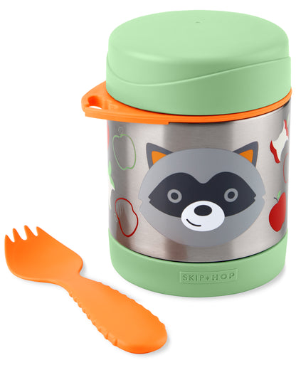 Skip Hop -Zoo Food Jar-Raccoon