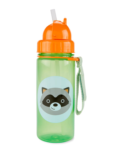 Skip Hop- Zoo Straw Bottle-Raccoon