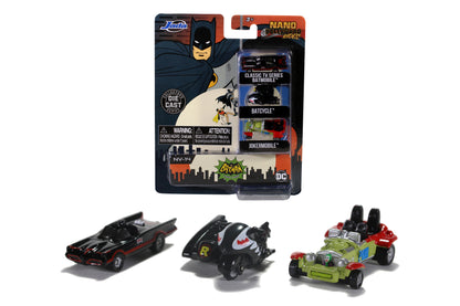 Jada - Batman  3-Pack Nano