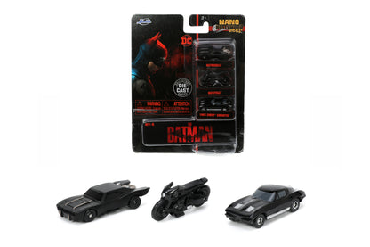 Jada - Batman 3-Pack Nano Cars