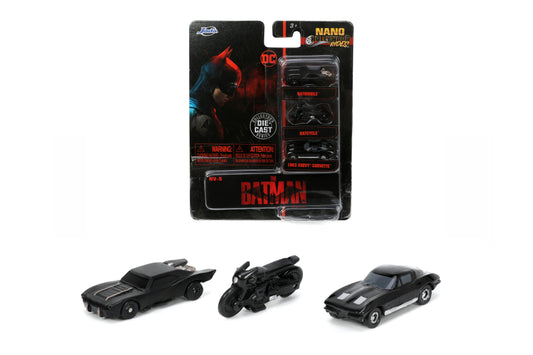 Jada - Batman 3-Pack Nano Cars