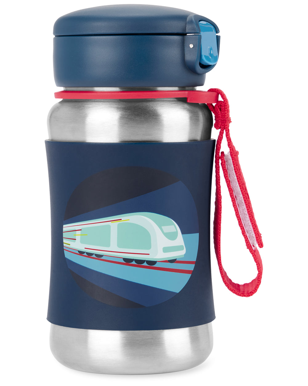 Skip Hop - Spark Style Straw Bottle -Train