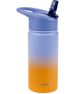 Skip Hop - Wander Stainless Steel Straw Bottle - Ombre Blue