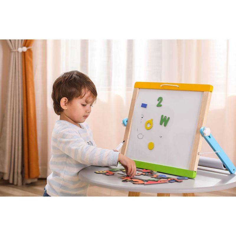 Magnetic Dry Erase And Chalk Board With Accessories - Viga