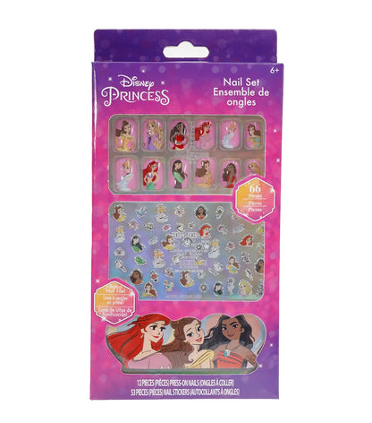 Disney Princess-Townley Girl Nail Art Set 66-Pieces