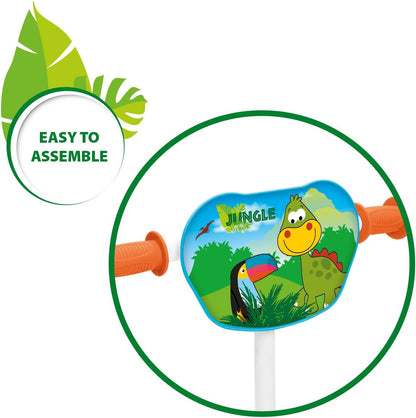 Mondo - 3 Wheel My 1st Jungle Scooter with Bag