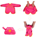 b.box - Smock bib-Strawberry Shake