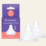 Lansinoh NaturalWave Fast Flow Teats - Pack of 2