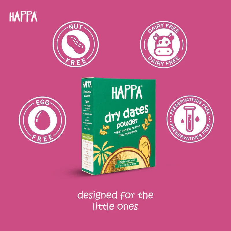 Happa Organic Dates Powder - 200 gram