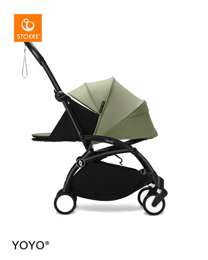 Stokke® YOYO³ stroller with newborn pack-Olive