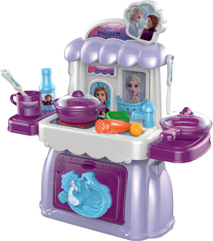 Disney 2-In-1 Frozen Kitchen Table Playset - 26pcs