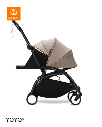 Stokke® YOYO³ stroller with newborn pack-Taupe