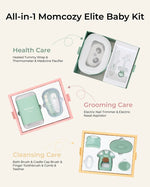 Momcozy All-in-1 Elite Baby Kit with care accessories and packaging