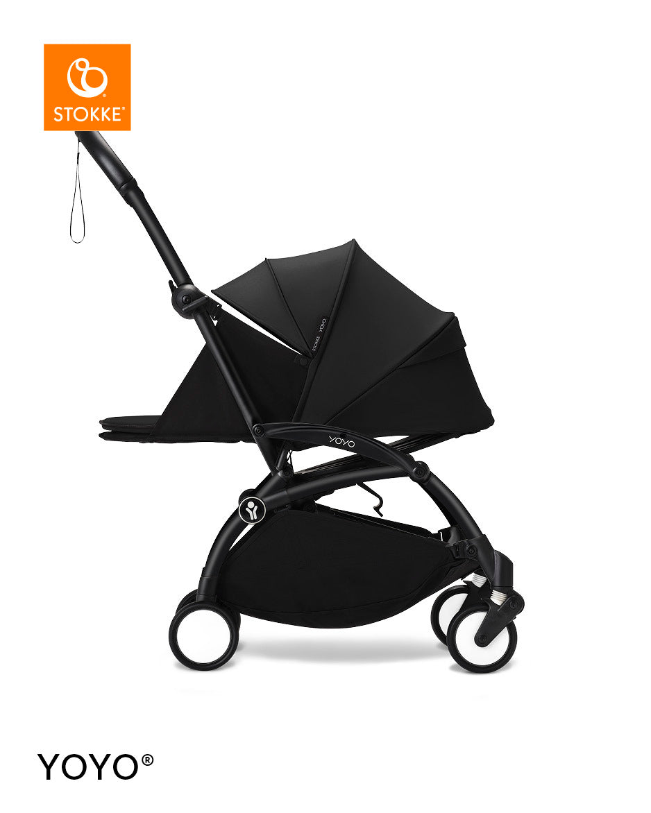 Stokke® YOYO³ stroller with newborn pack-Black