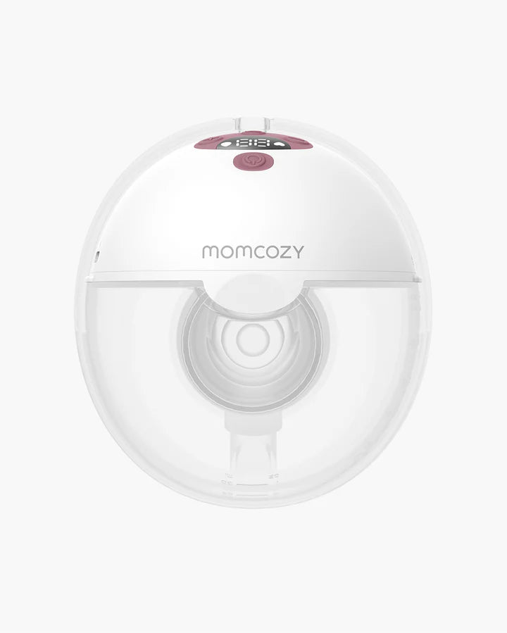 Momcozy - M5 Double Electric Wearable Breast Pump-Maroon