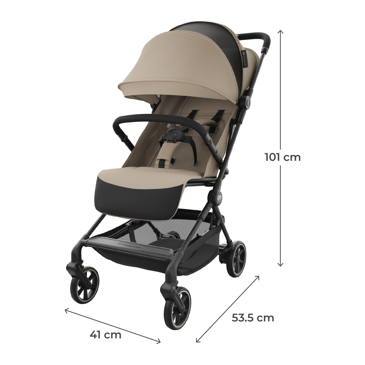 Kinderkraft - Nebo Cabin Lightweight Stroller - Beige