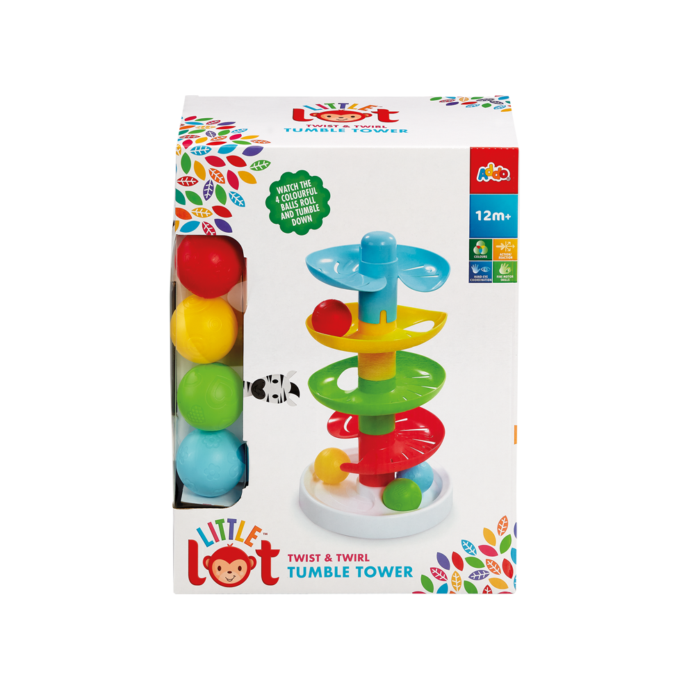 Addo-Little Lot Twist & Twirl Tumble Tower