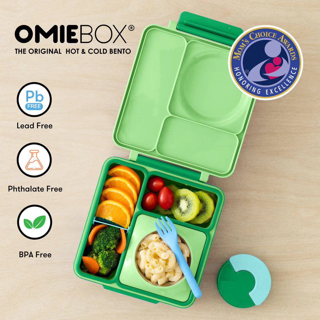 OmieBox Thermos 250ml Apple Green