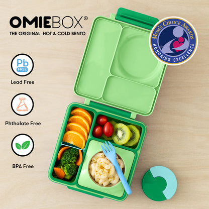 OmieBox Thermos 250ml Apple Green