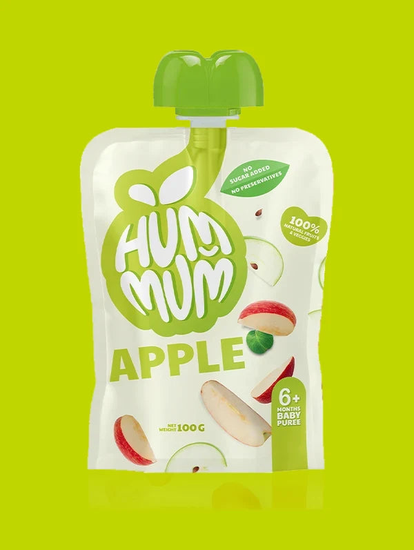 Hummum - Baby Puree Pouches - Apple