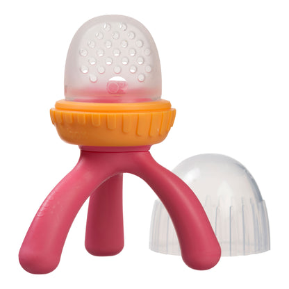 b.box - Silicone Fresh Food Feeder-strawberry shake