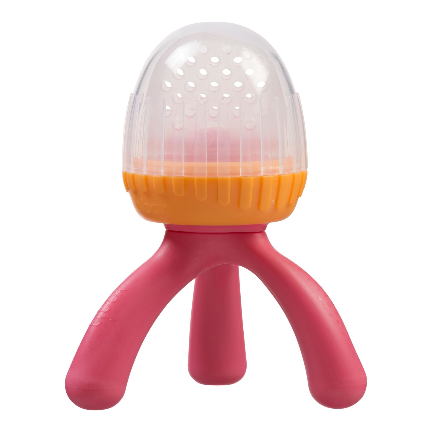 b.box - Silicone Fresh Food Feeder-strawberry shake