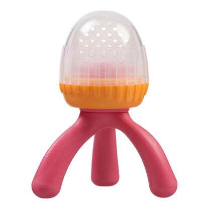 b.box - Silicone Fresh Food Feeder-strawberry shake