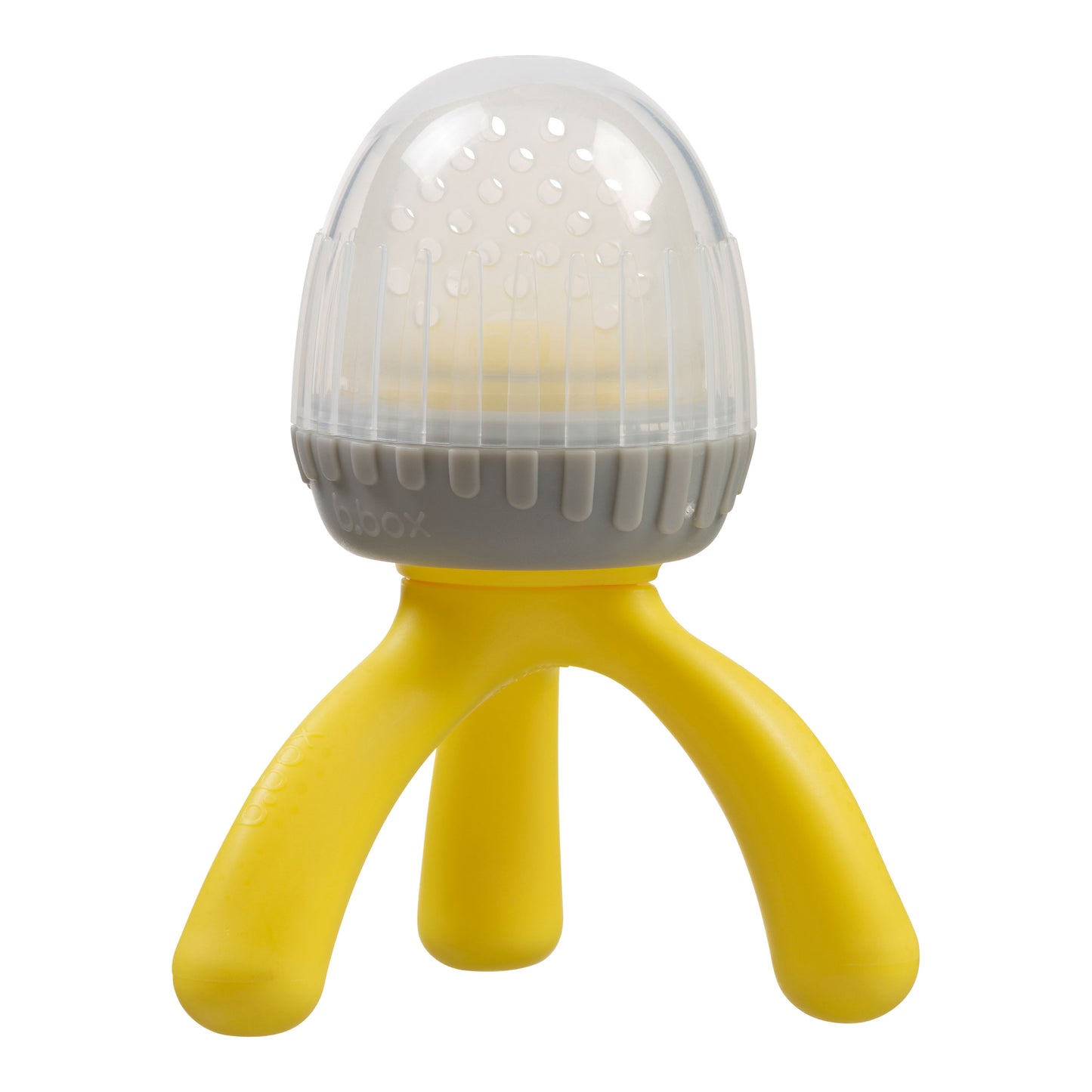 b.box - Silicone Fresh Food Feeder-lemon sherbet